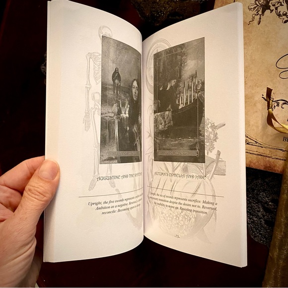 Madam Lydia Wilhelmina's Tarot of Monsters, the Macabre and Autumn Scenes - Picture 3 of 7